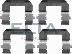 Elta Automotive EA8647 - Комплектуючі, колодки дискового гальма avtolavka.club