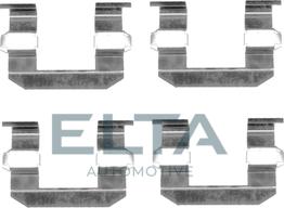 Elta Automotive EA8659 - Комплектуючі, колодки дискового гальма avtolavka.club