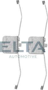 Elta Automotive EA8654 - Комплектуючі, колодки дискового гальма avtolavka.club