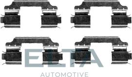 Elta Automotive EA8665 - Комплектуючі, колодки дискового гальма avtolavka.club