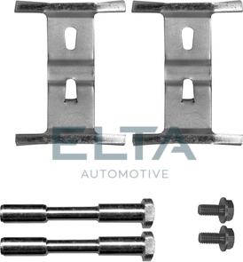 Elta Automotive EA8667 - Комплектуючі, колодки дискового гальма avtolavka.club