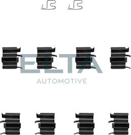 Elta Automotive EA8616 - Комплектуючі, колодки дискового гальма avtolavka.club