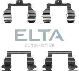 Elta Automotive EA8637 - Комплектуючі, колодки дискового гальма avtolavka.club