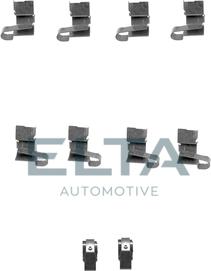 Elta Automotive EA8675 - Комплектуючі, колодки дискового гальма avtolavka.club