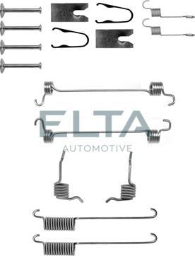 Elta Automotive EA8098 - Комплектуючі, барабанний гальмівний механізм avtolavka.club