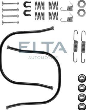 Elta Automotive EA8066 - Комплектуючі, барабанний гальмівний механізм avtolavka.club