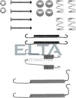 Elta Automotive EA8016 - Комплектуючі, барабанний гальмівний механізм avtolavka.club