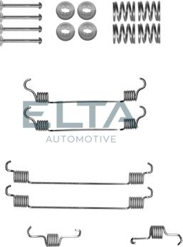Elta Automotive EA8017 - Комплектуючі, барабанний гальмівний механізм avtolavka.club