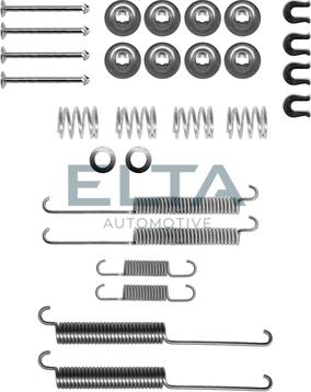 Elta Automotive EA8113 - Комплектуючі, барабанний гальмівний механізм avtolavka.club