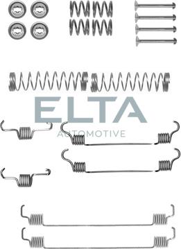 Elta Automotive EA8133 - Комплектуючі, барабанний гальмівний механізм avtolavka.club