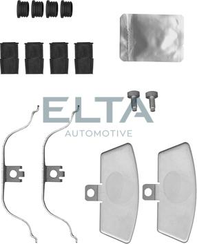 Elta Automotive EA8840 - Комплектуючі, колодки дискового гальма avtolavka.club