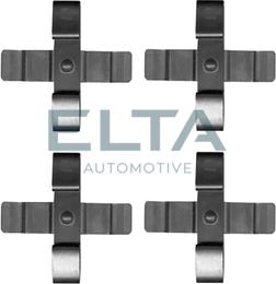 Elta Automotive EA8841 - Комплектуючі, колодки дискового гальма avtolavka.club