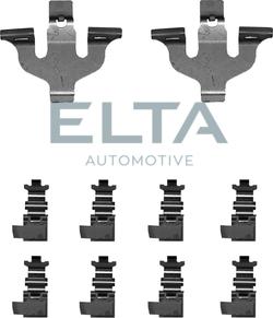 Elta Automotive EA8801 - Комплектуючі, колодки дискового гальма avtolavka.club