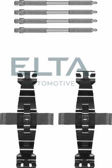 Elta Automotive EA8811 - Комплектуючі, колодки дискового гальма avtolavka.club