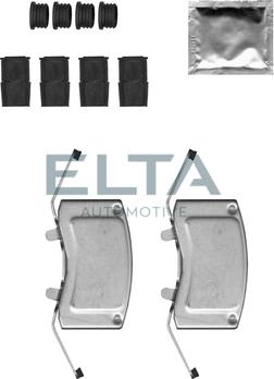 Elta Automotive EA8813 - Комплектуючі, колодки дискового гальма avtolavka.club