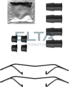 Elta Automotive EA8820 - Комплектуючі, колодки дискового гальма avtolavka.club