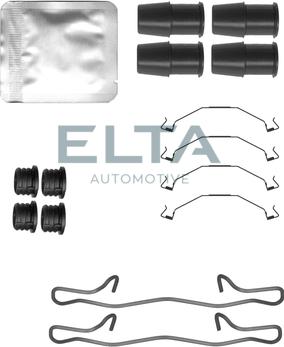 Elta Automotive EA8827 - Комплектуючі, колодки дискового гальма avtolavka.club