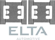 Elta Automotive EA8872 - Комплектуючі, колодки дискового гальма avtolavka.club