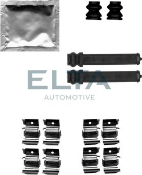 Elta Automotive EA8765 - Комплектуючі, колодки дискового гальма avtolavka.club