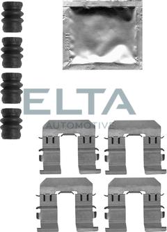 Elta Automotive EA8760 - Комплектуючі, колодки дискового гальма avtolavka.club