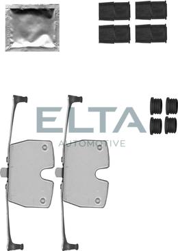 Elta Automotive EA8762 - Комплектуючі, колодки дискового гальма avtolavka.club