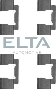 Elta Automotive EA8704 - Комплектуючі, колодки дискового гальма avtolavka.club