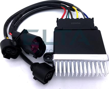 Elta Automotive EH1128 - Додатковий резистор, електромотор - вентилятор радіатора avtolavka.club