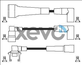 Elta Automotive XHT4221 - Комплект проводів запалювання avtolavka.club