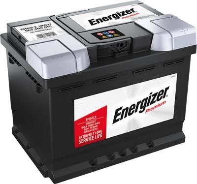 ENERGIZER EM63-L2 - Стартерна акумуляторна батарея, АКБ avtolavka.club