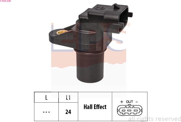 EPS 1.953.530 - Датчик, положення розподільного валу avtolavka.club
