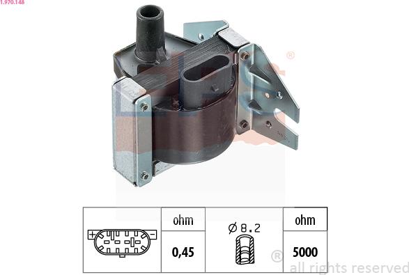 EPS 1.970.148 - Котушка запалювання avtolavka.club