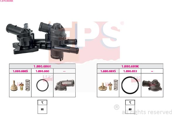 EPS 1.879.960KK - Термостат, охолоджуюча рідина avtolavka.club