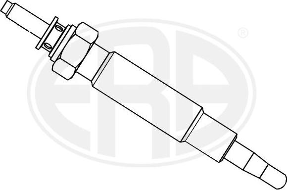 ERA 887017 - Свічка розжарювання avtolavka.club