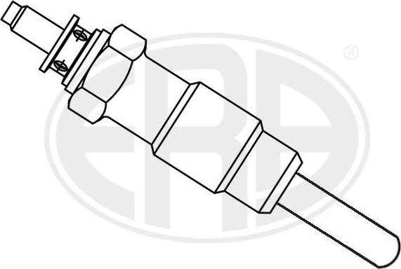 ERA 887038 - Свічка розжарювання avtolavka.club