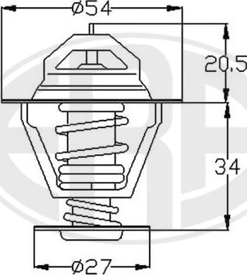 ERA 350241A - Термостат, охолоджуюча рідина avtolavka.club