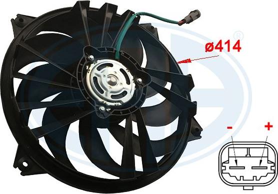 ERA 352011 - Вентилятор, охолодження двигуна avtolavka.club