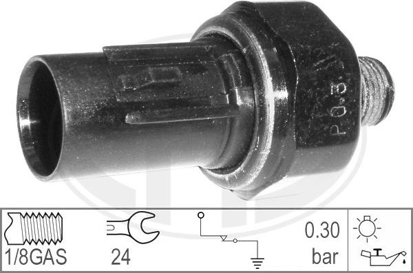 ERA 330566 - Датчик, тиск масла avtolavka.club