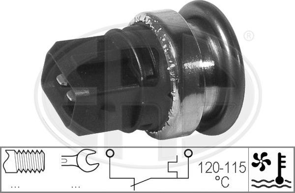 ERA 330198 - Термовимикач, вентилятор радіатора / кондиціонера avtolavka.club