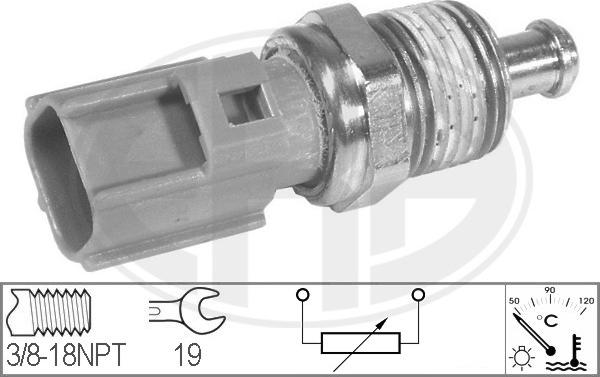 ERA 330144 - Датчик, температура охолоджуючої рідини avtolavka.club