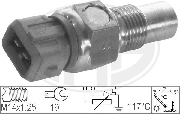 ERA 330154 - Датчик, температура охолоджуючої рідини avtolavka.club