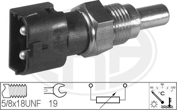 ERA 330105 - Датчик, температура охолоджуючої рідини avtolavka.club