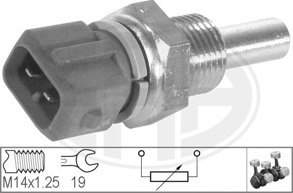 ERA 330134 - Датчик, температура охолоджуючої рідини avtolavka.club