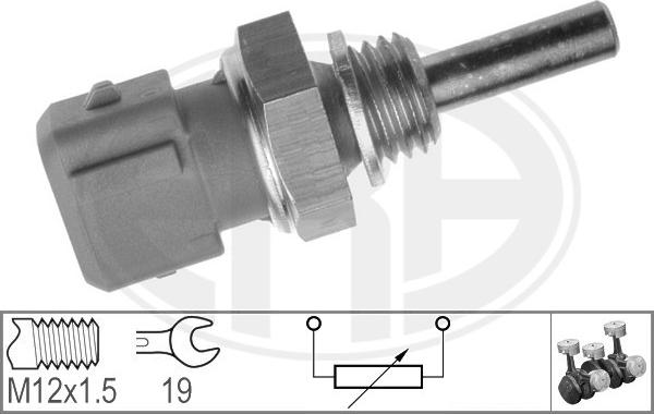 ERA 330135 - Датчик, температура охолоджуючої рідини avtolavka.club