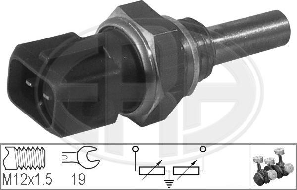 ERA 330133 - Датчик, температура охолоджуючої рідини avtolavka.club