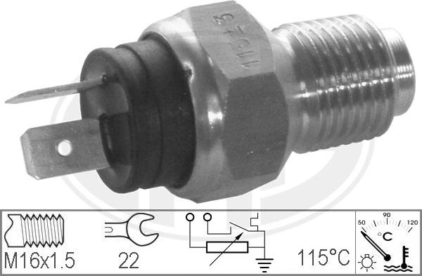 ERA 330314 - Датчик, температура охолоджуючої рідини avtolavka.club