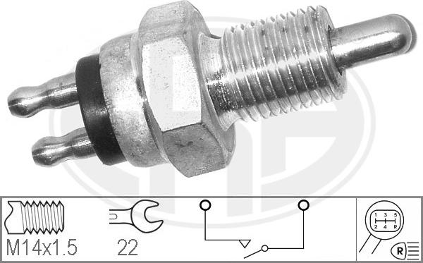 ERA 330232 - Датчик, контактний перемикач, фара заднього ходу avtolavka.club