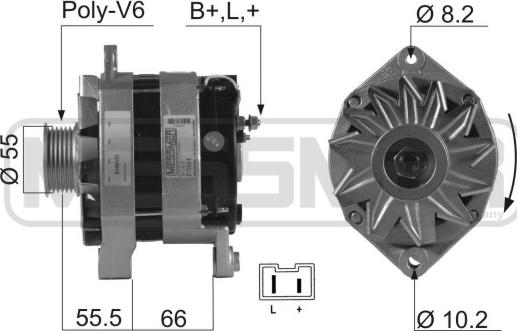 ERA 210564R - Генератор avtolavka.club