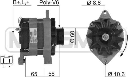 ERA 210258R - Генератор avtolavka.club