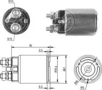 ERA 227613 - Тягове реле, стартер avtolavka.club