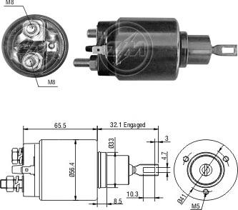 ERA ZM976 - Тягове реле, стартер avtolavka.club